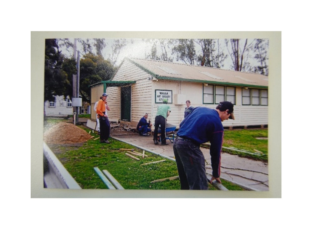 TAFE students building