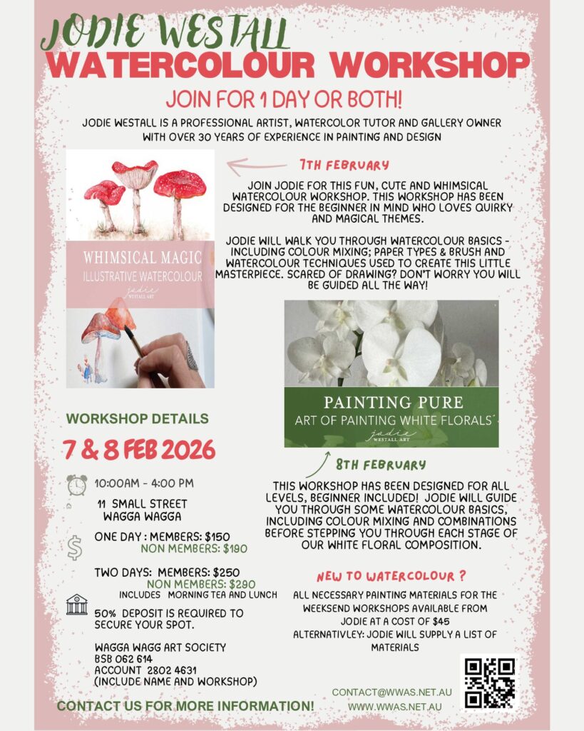 Jody Westall Workshop Flyer